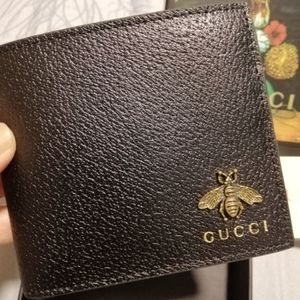 Gucci bee collections mens wallet